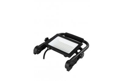 NELI Proiector portabil, LED, 50W, 4500lm, 6400K, AC220-240V, IP65, cablu de 1,5m