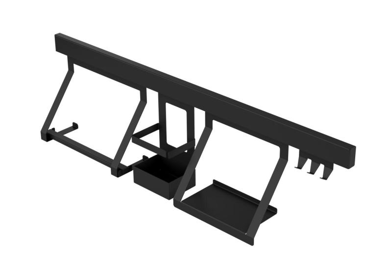 Epka Luxion Șine de Bucătărie 80 cm Metal cu Montare Invizibilă Negru 1208969960