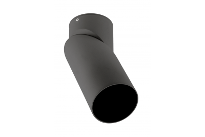 Lampă de tavan VIRGO, max. 250V, 50/60Hz, 57x152mm, IP20, max. 20W, Rotundă, Neagră