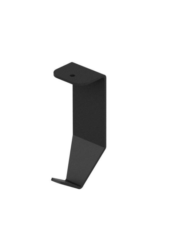 Set Epka Luxion pentru Rafturi de Bucătărie 60 cm cu Accesorii Metalice cu Montaj Invizibil Negru 1208969981