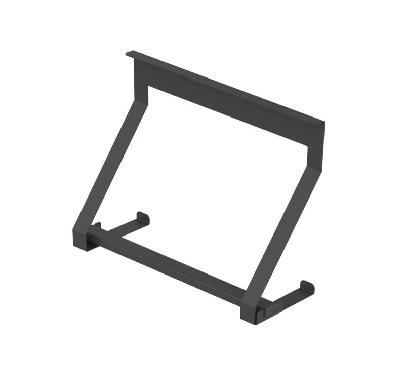 Epka Luxion Set Șine de Bucătărie 100 cm cu Accesorii Metalice cu Prindere Invizibilă Negru 1208969984