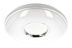 Lampă de tavan SORI LED, Ø490mm, CCT, 48W, 3840lm, AC180-250V, 50/60 Hz, PF>0,9, IP54, telecomandă, alb, 3 ani garanție.