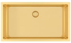 Ausmann Mosel chiuvetă mare aurie din inox - PVD auriu 74x40 universal 1208970023