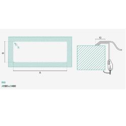 Banc Centurio 120 din oțel inoxidabil cu două chiuvete montate pe blat 120x50cm cu scurgător 1208970029.