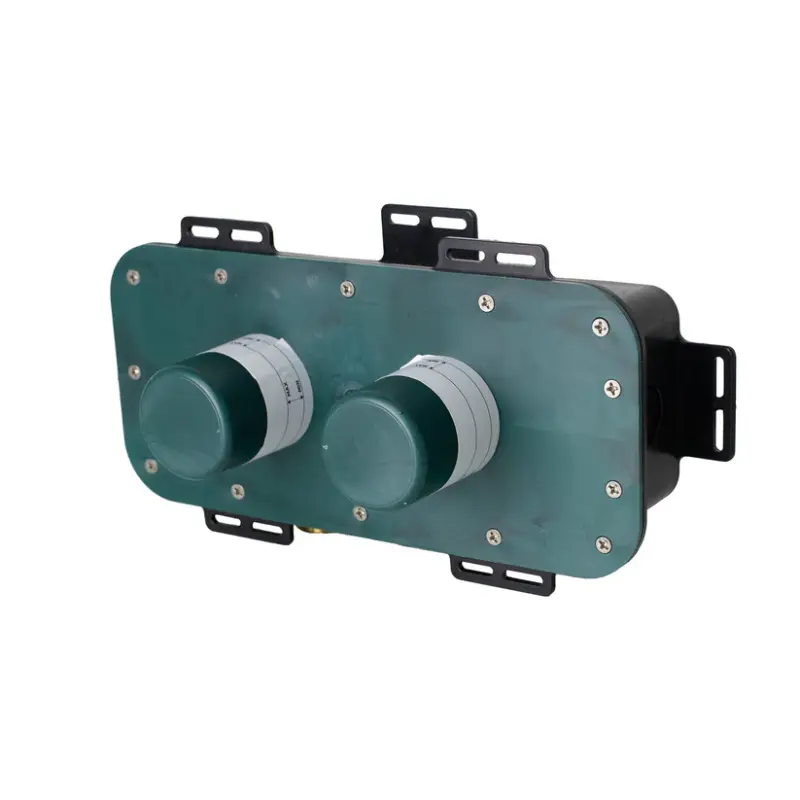 Waterevolution Componenți de încastrare ISOBOX baterie pentru chiuvetă cu 2 găuri T0.16.BI