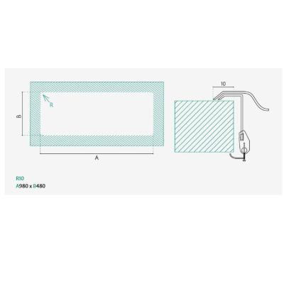 Banc de lucru Centurio 100-15 Inox 1,5 Chiuvetă cu montare deasupra 100 x 50 cm cu scurgător 1208970035