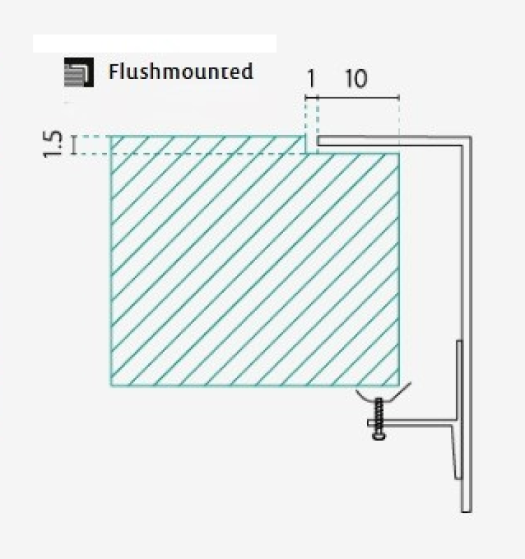 Bancă de inox IB5040 chiuvetă de bucătărie 50 x 40 cm montare deasupra și montare la nivel 1208970038