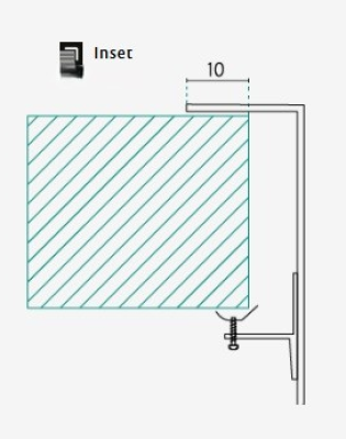 Bancă IB4540 Chiuvetă din oțel inoxidabil 45 x 40 cm Montaj pe blat și Montaj la nivel 1208970045