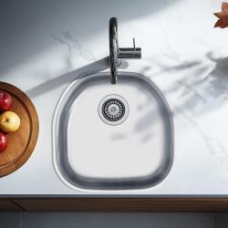 Banca Denver Chiuvetă Inox 41 x 41 cm Montaj Sub Blat 1208970049