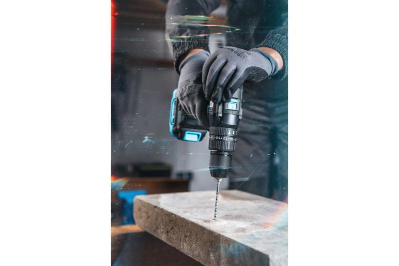 Högert mașină de găurit cu percuție cu acumulator 18V pentru cărămidă, piatră, lemn, metal.