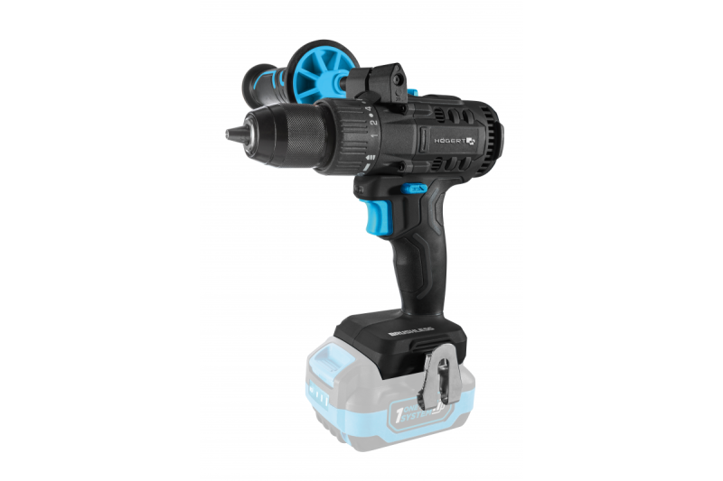 Högert șurubelniță cu acumulator fără perii 18V pentru lemn, metal.