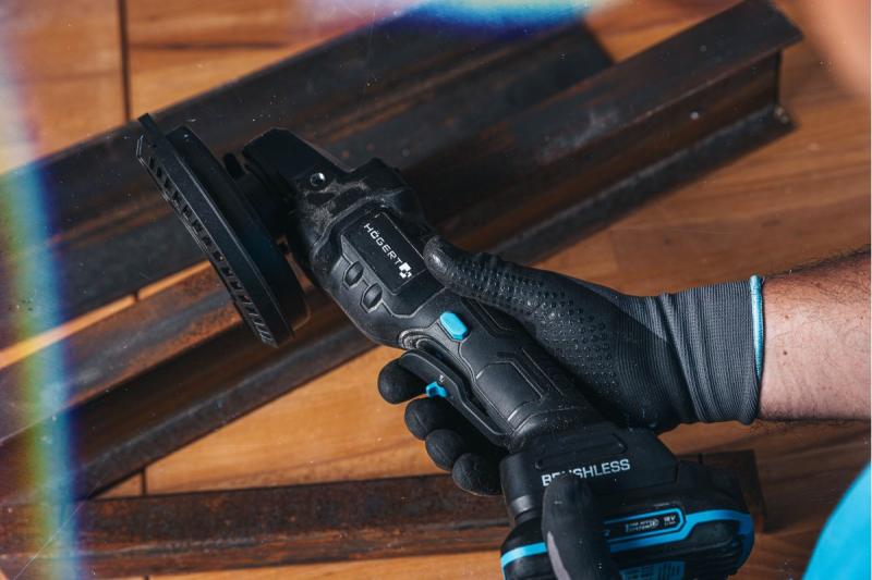 HÖGERT Polizor unghiular fără fir 125MM 18V - fără baterie