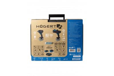 Set chei de impact cu acumulator HÖGERT 200 Nm 18V cu motor fără perii