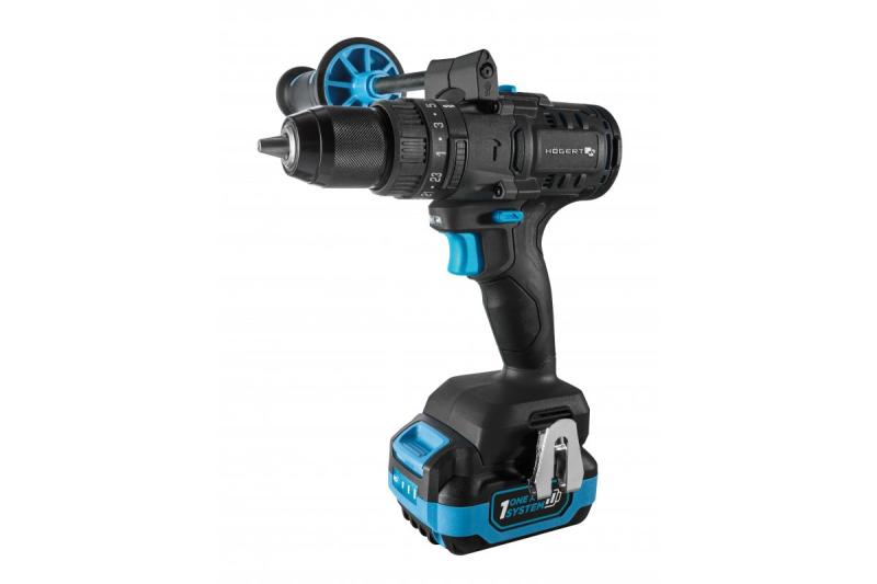 Set chei de impact cu acumulator HÖGERT 200 Nm 18V cu motor fără perii