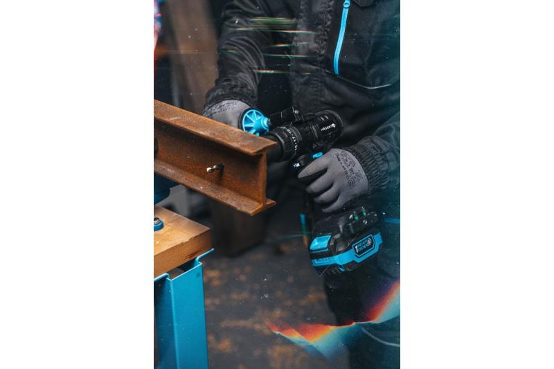 Set chei de impact cu acumulator HÖGERT 200 Nm 18V cu motor fără perii