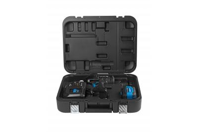 Set de chei cu impact fără perii HÖGERT, 1000 Nm, 18V cu acumulator și încărcător.