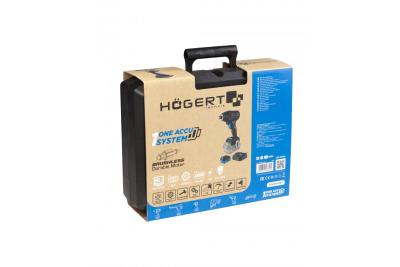 HÖGERT Fier de călcat fără perii cu acumulator de 18V, set cu acumulator, încărcător și accesorii