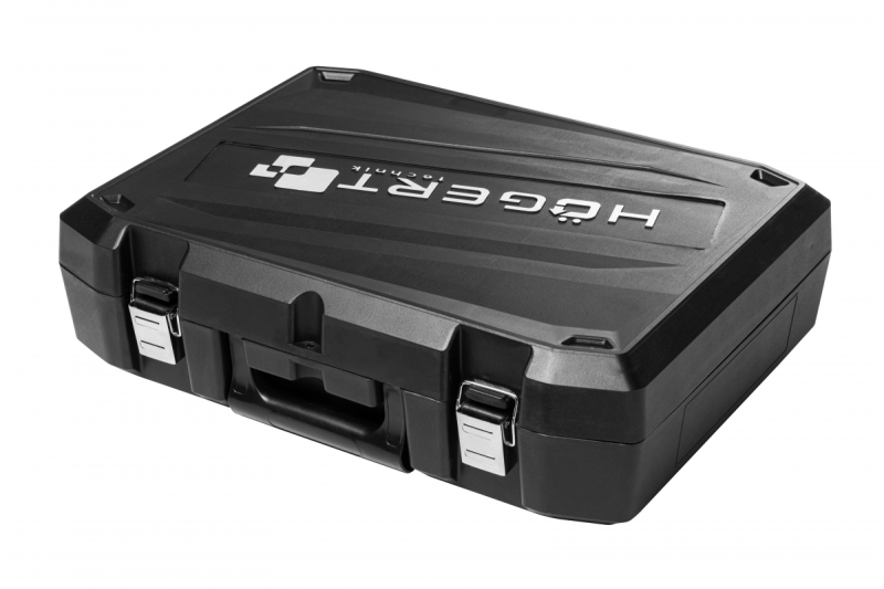 HÖGERT Fier de călcat fără perii cu acumulator de 18V, set cu acumulator, încărcător și accesorii