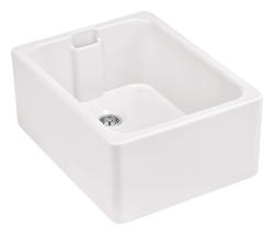 Ausmann Ceramic Haven Chiuvetă Ceramică Albă - Montaj pe Blat, Sub Blat și Semi-Blat 595 x 455 mm 1208970513