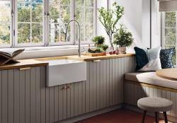 Ausmann Ceramic Haven Chiuvetă Ceramică Albă - Montaj pe Blat, Sub Blat și Semi-Blat 595 x 455 mm 1208970513