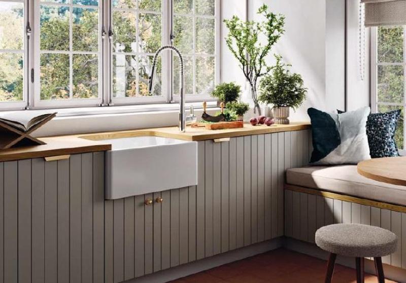 Ausmann Ceramic Haven Chiuvetă Ceramică Albă - Montaj pe Blat, Sub Blat și Semi-Blat 595 x 455 mm 1208970513