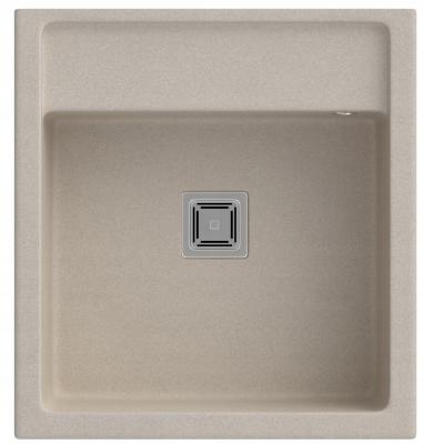 Graniteland Arno Granit Bej Chiuvetă de nisip încorporată 582x620mm cu dop pătrat din inox 1208970603.