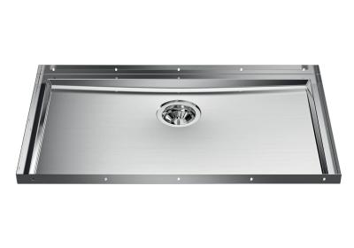 Bază Foster Phantom din oțel inoxidabil, chiuvetă de blat cu placă de bază 71x40cm pentru montare în ceramică, piatră naturală și suprafață solidă, grosime 20mm 1208970694.