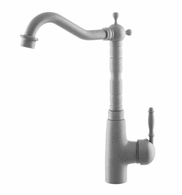 Graniteland Verve Robinet de bucătărie Gri cu gura de scurgere rotativă 1208970703