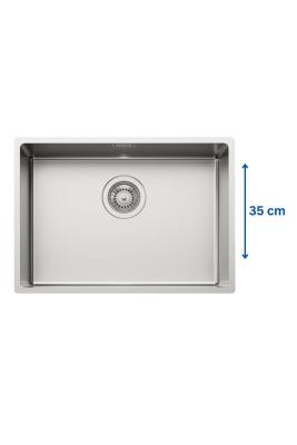 Foster L35 Speciale 35 cm lung Chiuvetă din oțel inoxidabil 50 x 35 cm Montaj sub blat 1208970723