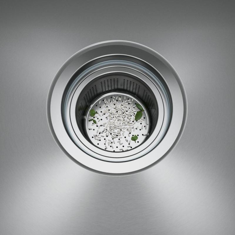 Franke Maris Quiet MQX 110.82 RVS Chiuvetă mare 820x424 mm Submontaj 122.0694.476