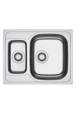 Franke Spark SKX 660 1,5 RVS Chiuvetă reversibilă Suprafață 62x49cm 101.0714.455