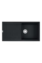 Franke Maris MRG 611-97 Fragranite Mat Negru Chiuveta 97 x 50 cm Suprafață cu Zonă de Scurgere 114.0628.967