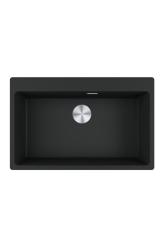Franke Maris MRG 610-70 TL Fragranite Mat Negru Chiuveta 78 x 50 cm Montare cu Gaura pentru Robinet 114.0668.727