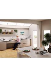 Franke Maris MRG 610-60 Care Fragranite Mat Negru chiuveta superficială pentru persoane cu dizabilități 635 x 559 mm Montare cu bancă de orificii pentru robinet 114.0729.484