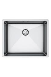 Franke Bolero Plus New R10 B2X 210-50-40 Chiuvetă din oțel inoxidabil pentru instalație la nivel, sub nivel și deasupra nivelului 50x40 cm 127.0728.977