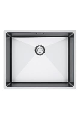 Franke Bolero Plus New R10 B2X 210-50-40 Chiuvetă din oțel inoxidabil pentru instalație la nivel, sub nivel și deasupra nivelului 50x40 cm 127.0728.977
