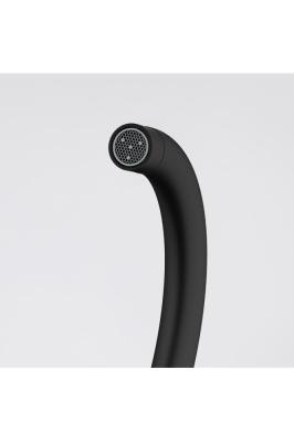 Robinet de bucătărie Franke Maris Slim J cu evacuare rotativă rotundă Negru 115.0728.386