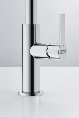Franke Maris Slim J Baterie de bucătărie cu ieșire rotativă rotundă Crom 115.0728.384