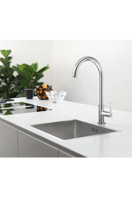 Franke Maris Slim J Baterie de bucătărie cu ieșire rotativă rotundă Crom 115.0728.384