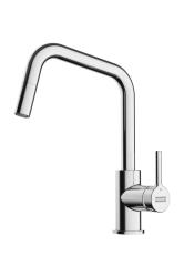 Franke Lina U Baterie de bucătărie Crom Cu bec extensibil 115.0728.476