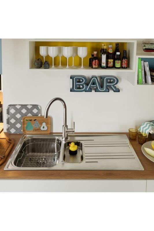 Baterie de bucătărie Franke Lina XL Crom cu Gură Rotativă 115.0693.228