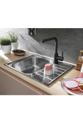 Franke Lina L Robinet de bucătărie cu gura rotativă Coffee cream 115.0728.482