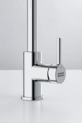 Franke Lina L Robinet de bucătărie cu gură pivotantă Crom 115.0693.230