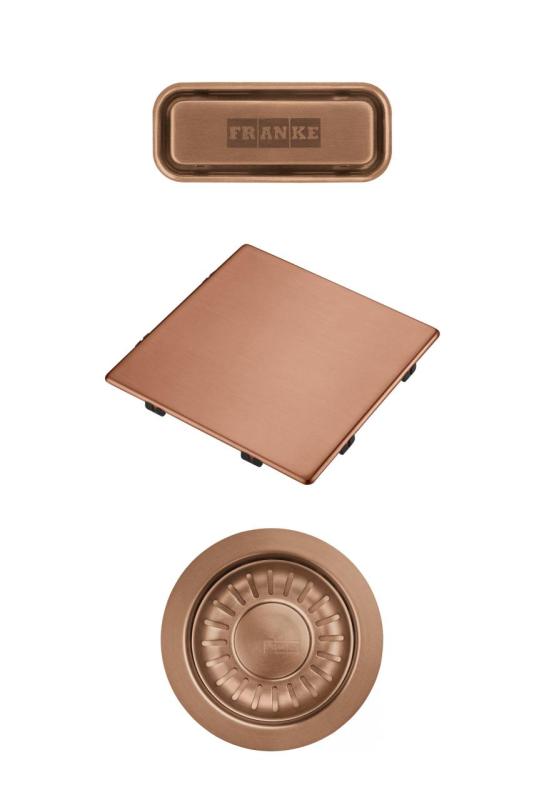 Set de culoare Franke Kubus 2.0 Set de scurgere Cupru 1208970832
