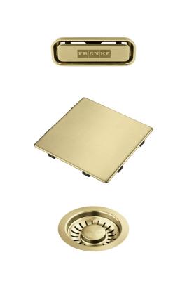 Set de culori Franke Kubus 2.0 Set de scurgere Aur 1208970836