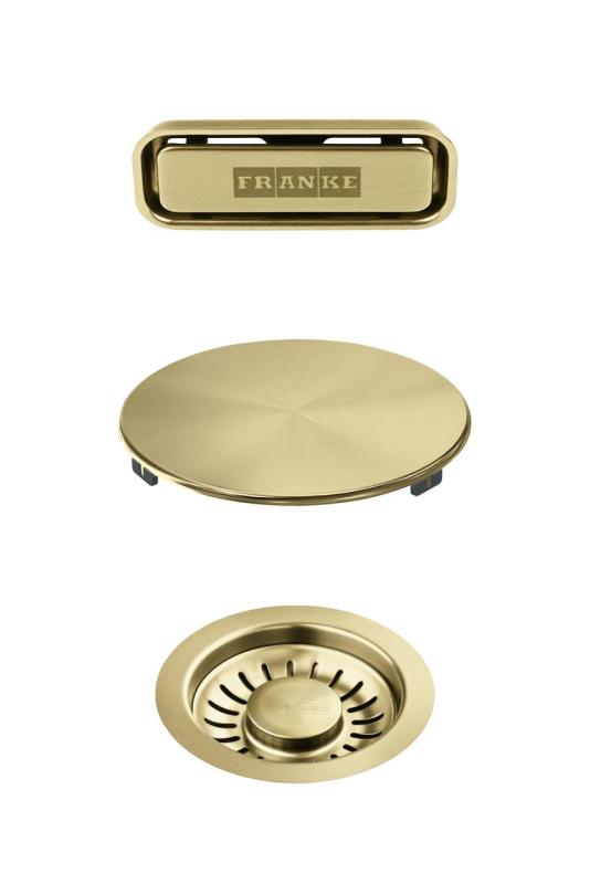 Set de culoare Franke Maris Set de scurgere Aur 1208970845