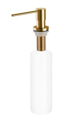Dispenser de săpun încorporat Ausmann Lirio, aurit, reîncărcabil de sus 1208971199