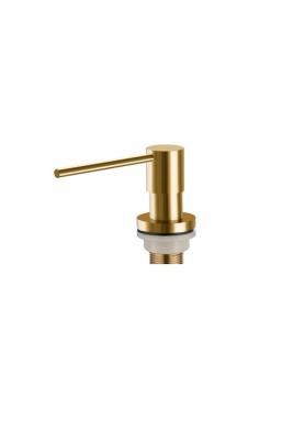 Dispenser de săpun încorporat Ausmann Lirio, aurit, reîncărcabil de sus 1208971199