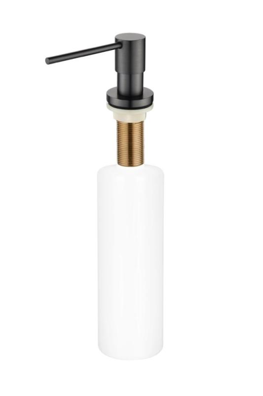 Dispenser de săpun încorporat Ausmann Lirio Gun metal, reîncărcabil de sus 1208971201