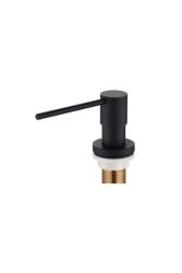 Dispenser de săpun încorporat Ausmann Lirio Negru mat, reîncărcabil de sus 1208971202